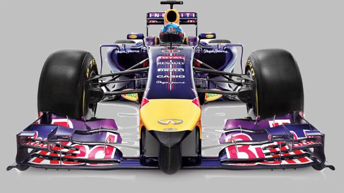 To νέο μονοθέσιο της Red Bull Racing, η RB10.